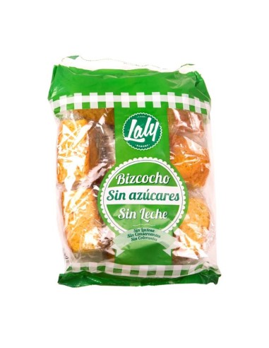 BIZCOCHO SIN AZUCAR/ SIN LACTOSA LALY 500 GR 