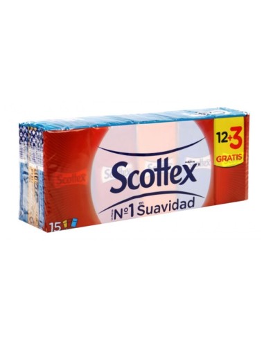 PAÑUELOS SCOTTEX BOLSILLO PK-12