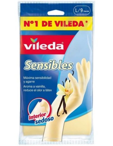 GUANTES VILEDA SENSIBLE GRANDE