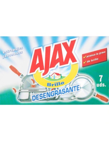 ESTROPAJO AJAX 7 UND.