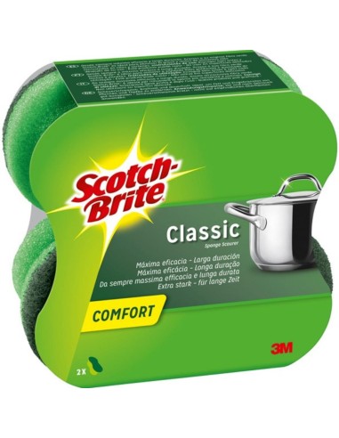 ESTROPAJO SCOTH-BRITE SALVAUÑAS COMF PK2