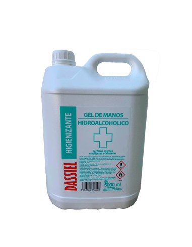 DASSIEL GEL HIDROALCOHOLICO 5 L