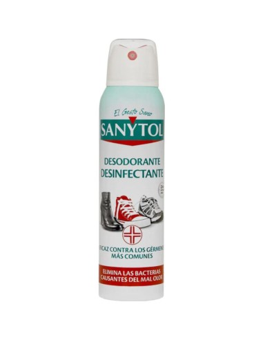 SANYTOL DESINFECTANTE 150ML.DESINFECTANTE DE CALZADO 