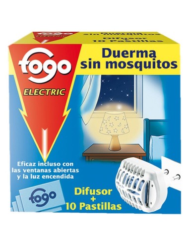 INSECTICIDA FOGO ELECTRIC APARATO PASTIL