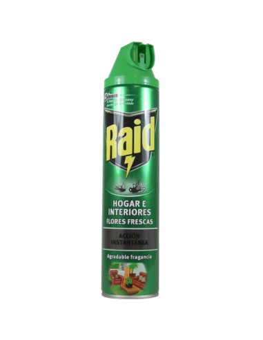 INSECTICIDA RAID HOGAR Y PLANTAS 600 ML