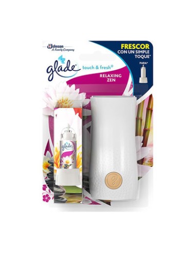 GLADE BY BRISE AMB. UN TOQUE APAR+ 2 REC.  RELAX ZEN