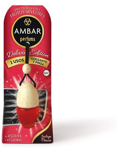 AMBAR AMB. COCHE COLGANTE 6.5 ML DELUXE FRUTOS SILVESTRES