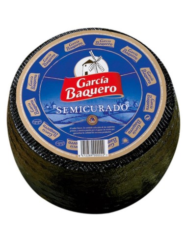 QUESO MCHE. G.BAQUERO SEMICURADO.