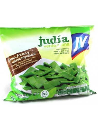 JUDIAS VERDES PLANAS JV 450 GR.