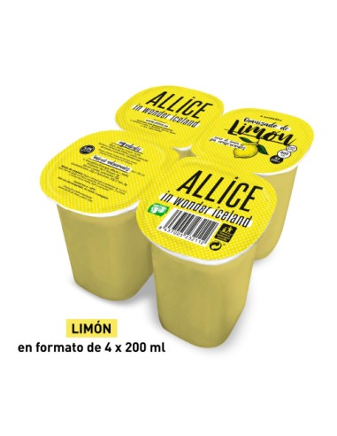 GRANIZADO LIMON 4 UNI. ALLICE