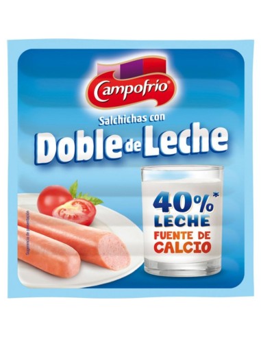 SALCHICHA  DOBLE DE LECHE CAMPOFRIO 