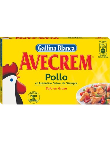 CALDO AVECREM POLLO 8 + 2  PTLLAS