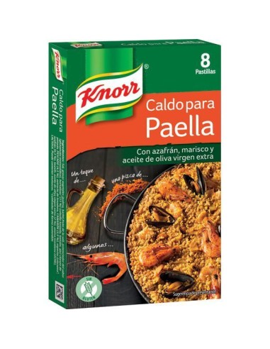 CALDO KNORR PAELLA 8 PTLLAS