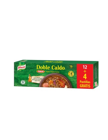 CALDO KNORR CARNE 16 PTLLAS