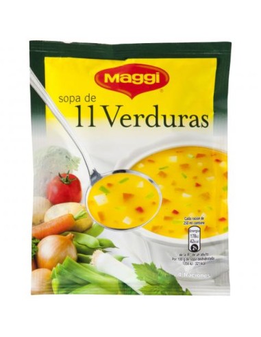 SOPA MAGGI 11 VERDURAS 53 GRS.