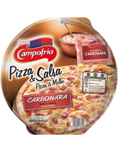 PIZZA CAMPOFRIO CARBONARA 360 GRS