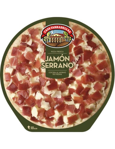 PIZZA TARRADELLAS JAMON SERRANO 390 GRS.