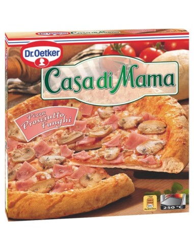 PIZZA CASA DI MAMA JAMON YORK CHAMPIÑON