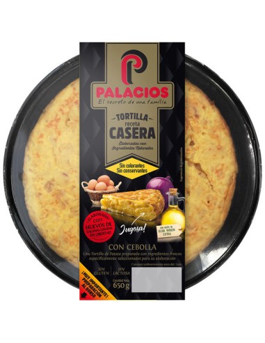 TORTILLA DE PATATAS CONGELADA CON CEBOLLA 700 GR 