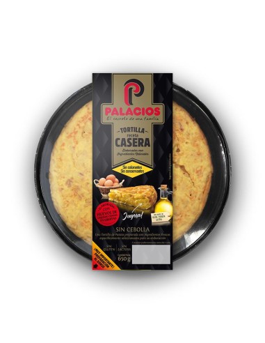 TORTILLA DE PATATAS CONGELADA SIN CEBOLLA 700 GR