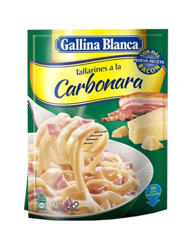 PLATOS G.BLANCA TALLARINES CARBONARA