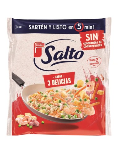 ARROZ 3 DELICIAS TRADICION FINDUS 500 GR.