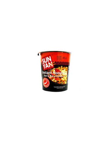 FIDEOS ORIENTALES SUNYAN PICANTE VASO 65