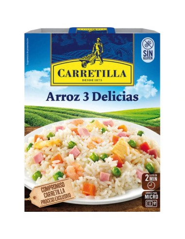 ARROZ 3 DELICIAS CARRETILLA 250 GR.