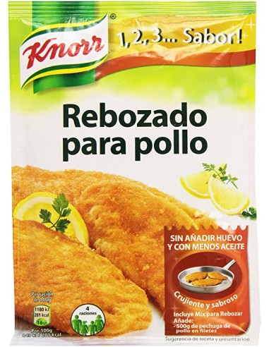 AL HORNO KNORR REBOZADO POLLO 100 GRS.