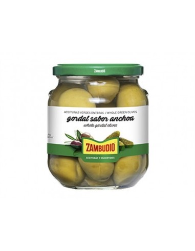 ACEITUNAS ZAMBUDIO GORDAL C/H T. 350 GR