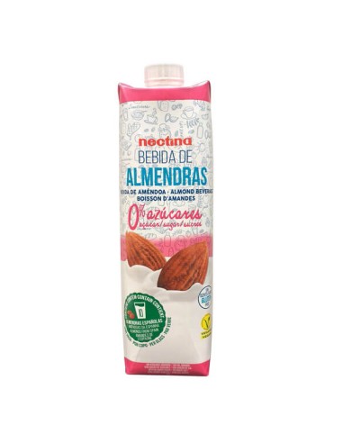 LECHE ALMENDRA NECTINA % AZUCAR BRIK 1LT