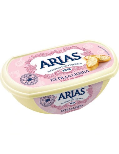 MANTEQUILLA ARIAS EXTRA-LIGERA 235 GRS