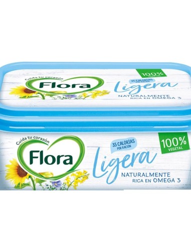 MARGARINA FLORA LIGERA 250 GRS