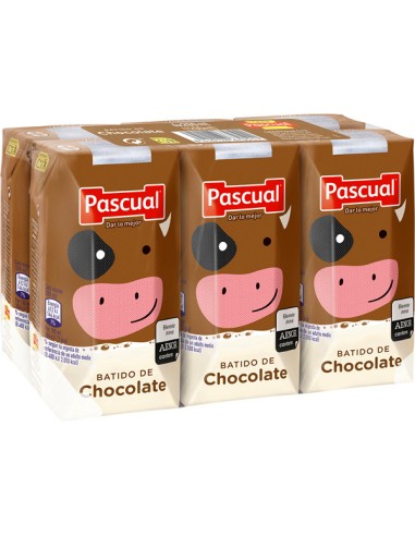 BATIDO  PASCUAL CHOCOLATE PK-6 200 ML