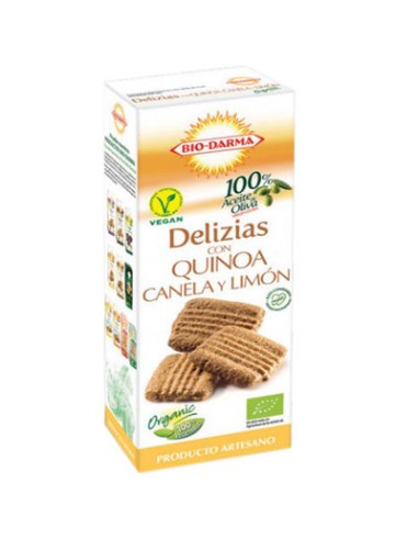 DELIZIAS QUINOA LIMON CAJA 125 GR