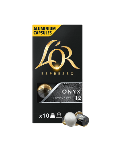 CAFE L`OR CAPSULAS ONYX-NOIR 10 UND.