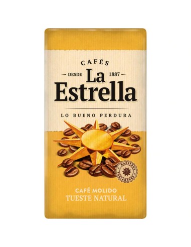 CAFE ESTRELLA MOLIDO NATURAL 250 GRS.