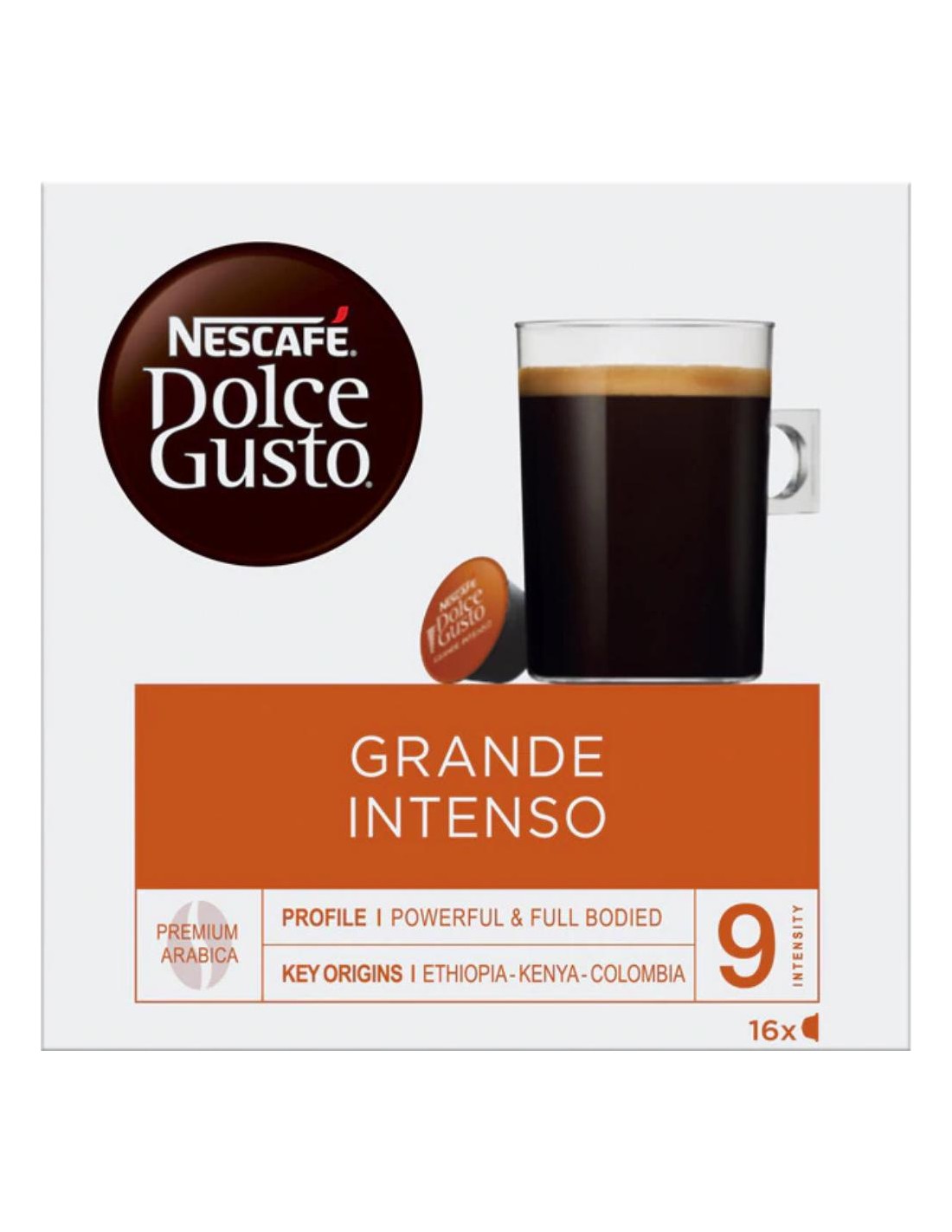 CAFE DOLCE GUSTO GRANDE INTENSO 16 CAPS