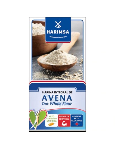 HARINA INTEGRAL AVENA HARIMSA 400 GRS.