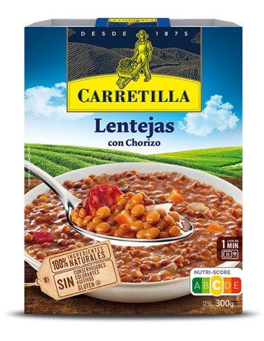 LENTEJAS CASERAS CARRETILLA 300 GR