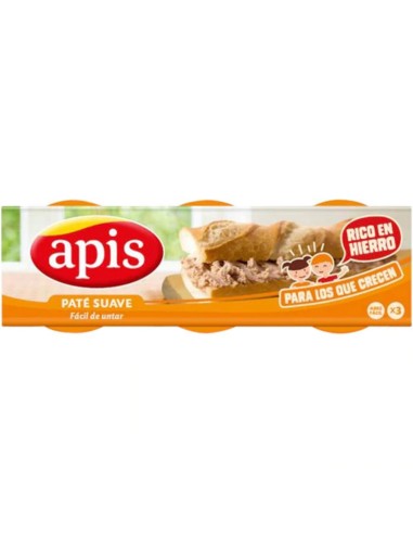 PATE HIGADO APIS 80 GR. PK-3