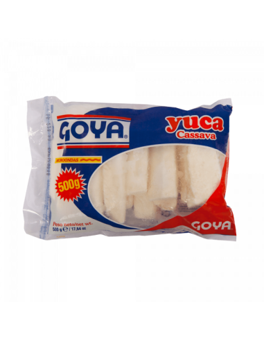 YUCA TROZOS CONGELADA GOYA 500 GR FUNDA 