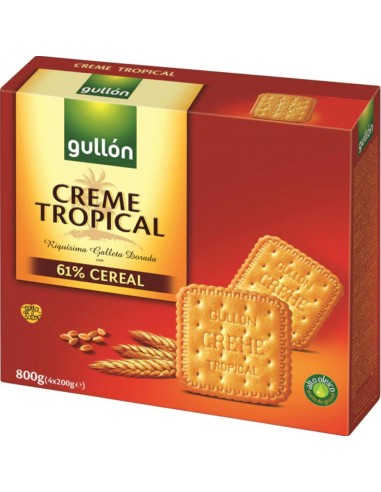 GLLTAS. GULLON TROPICAL 800 GR