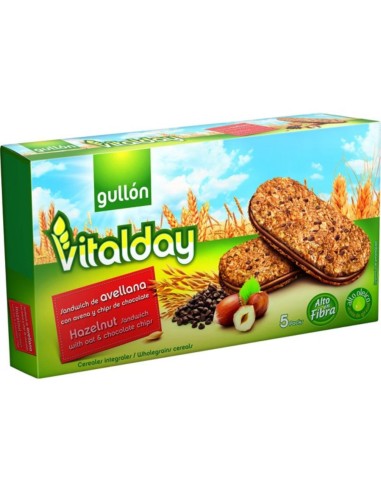 GLLTAS. GULLON VITALDAY RELLENAS CHOCOLA