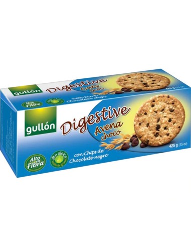 GLLTAS. GULLON DIGESTIVE AVENA-CHOCO 425