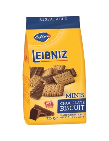 GLLTAS. BAHLSEN LEIBNIZ MINI-CHOCO 125GR