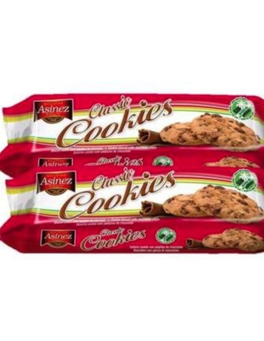 GALLETAS COOKIES 2X90GR  ASINEZ BISCUIT