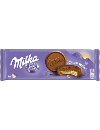 GLLTAS. MILKA CHOCO WAFFER 180 GRS