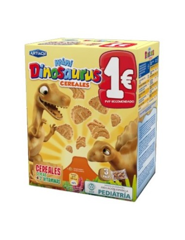 DINOSAURUS SNACKING CEREALES 120G