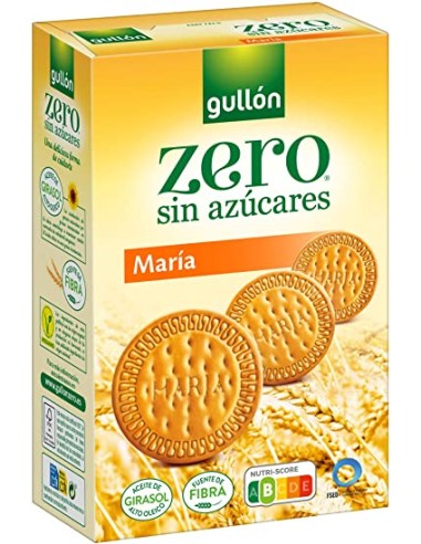 GLLTAS.GULLON MARIA DORADA ZERO 400 GRS.